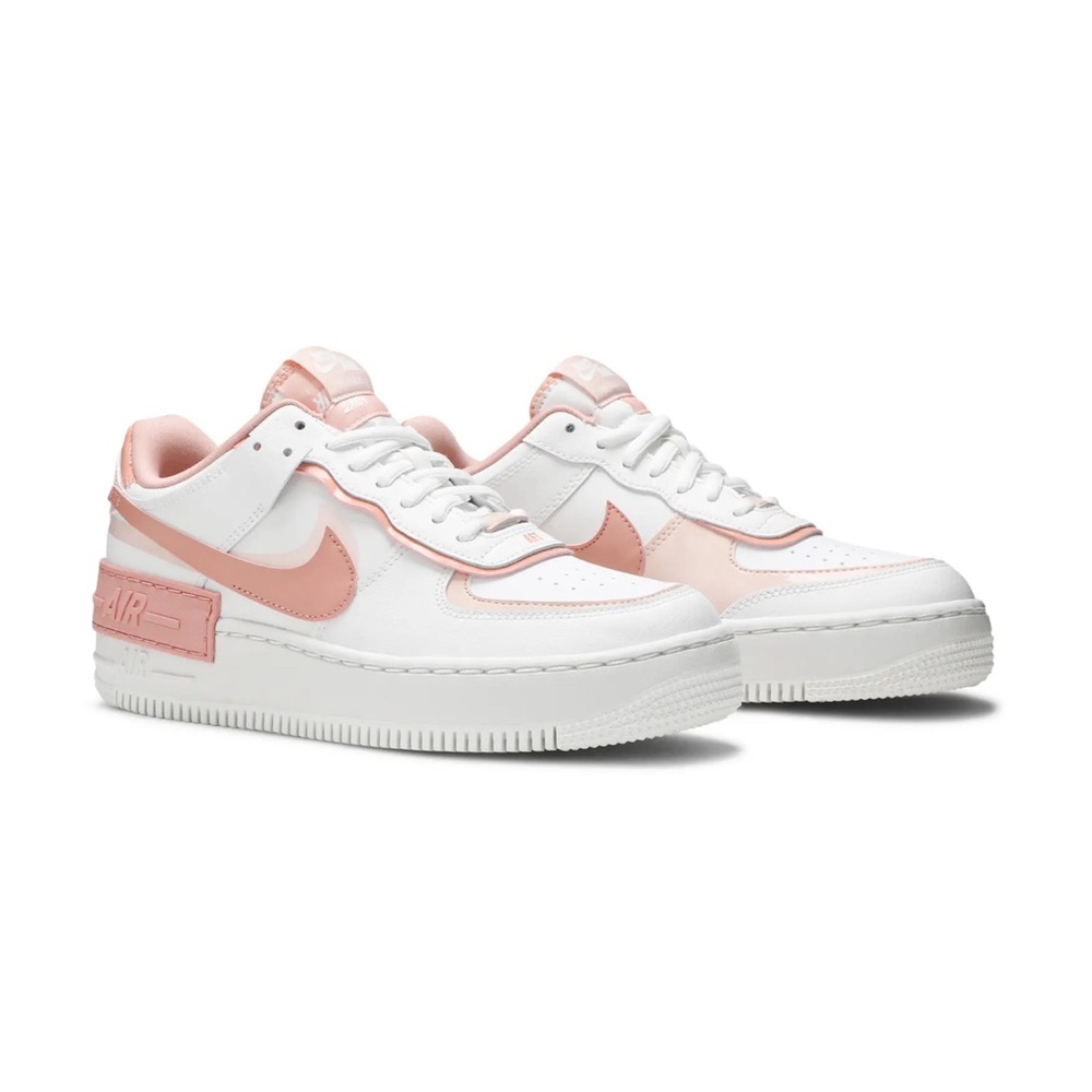 EUC Nike Air Force 1 Shadow Washed Coral - Picture 2 of 9
